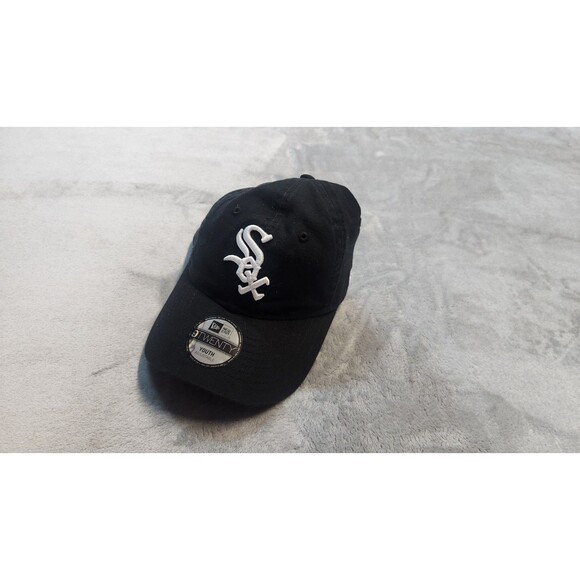 Youth Toddler Chicago White Sox New Era Hat Cap Strapback Black MLB Baseball - Picture 3 of 7